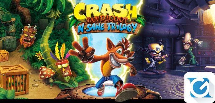 Recensione Crash Bandicoot N.Sane Trilogy - Torna il marsupiale piu' amato del mondo videoludico