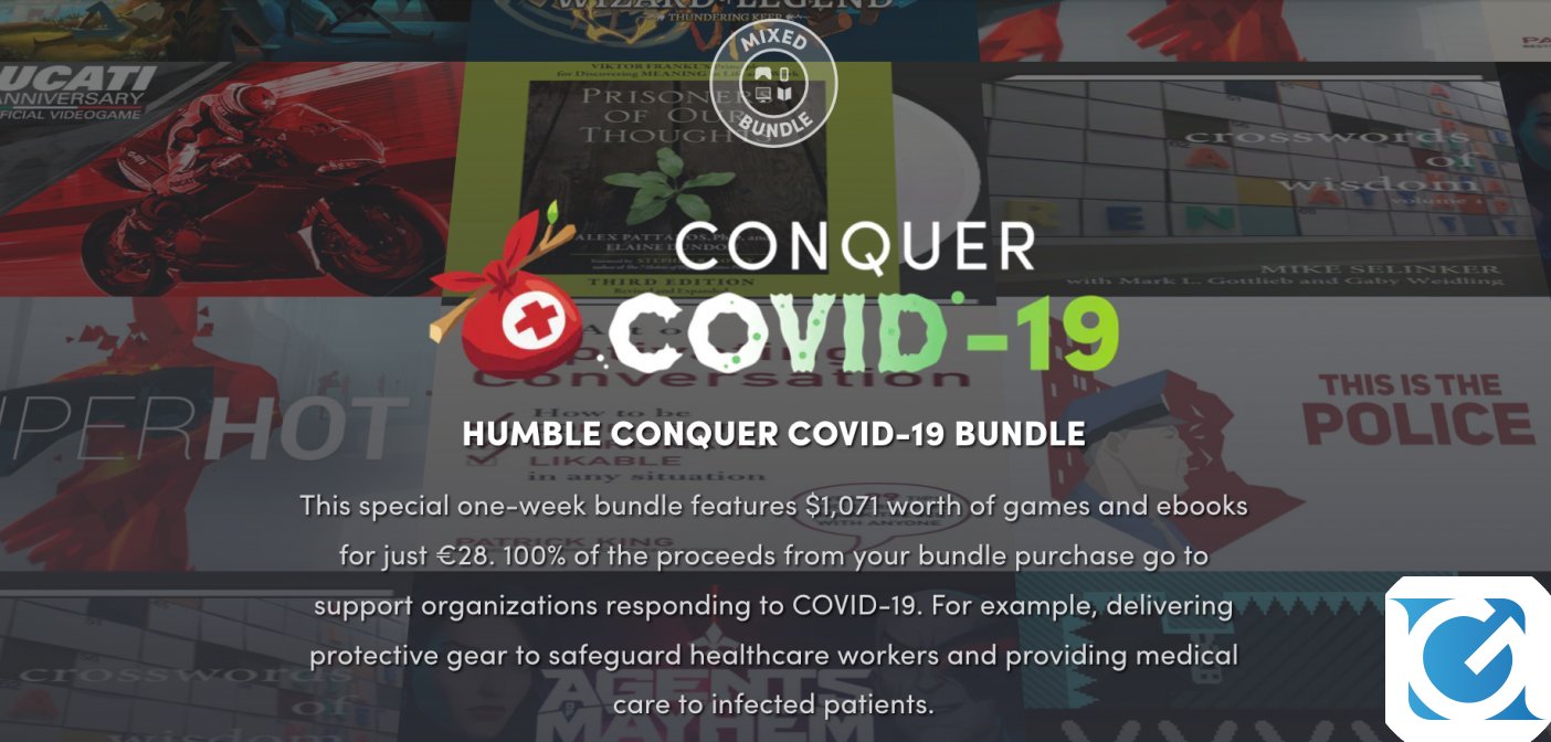 Anche THQ Nordic partecipa all'Humble Conquer COVID-19 Bundle