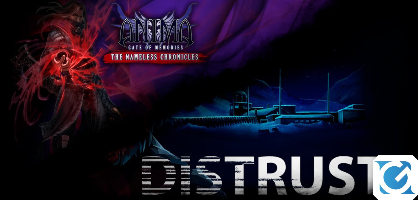 Distrust e Anima GOM:TNC sono disponibili in formato fisico su PS4