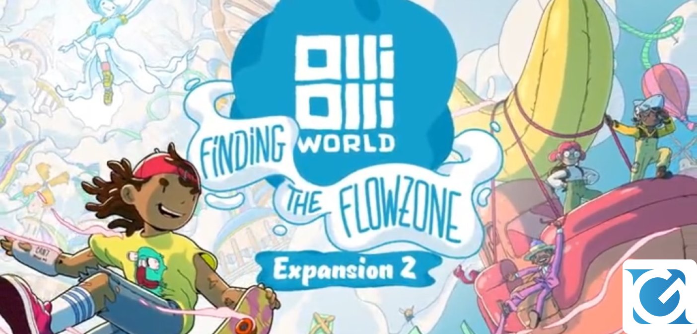 Annunciato il secondo DLC di OlliOlli World: Finding the Flowzone