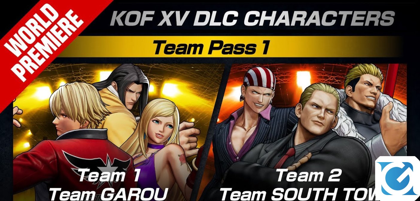 Annunciato l'arrivo dei DLC con il Team Garou e il team South Town di The King of Fighters XV