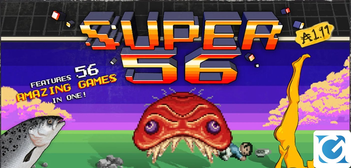 Annunciato SUPER 56: un mix di minigiochi folli!