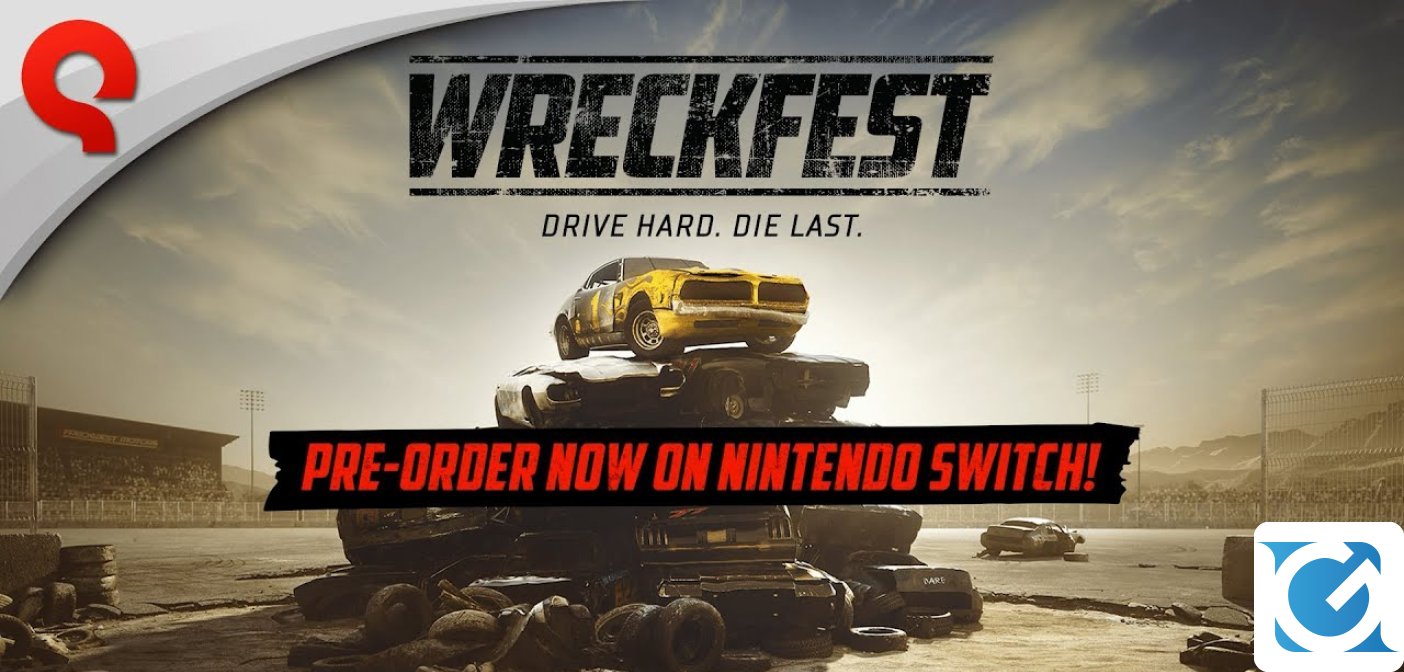 Aperti i pre-order per Wreckfest su Nintendo Switch