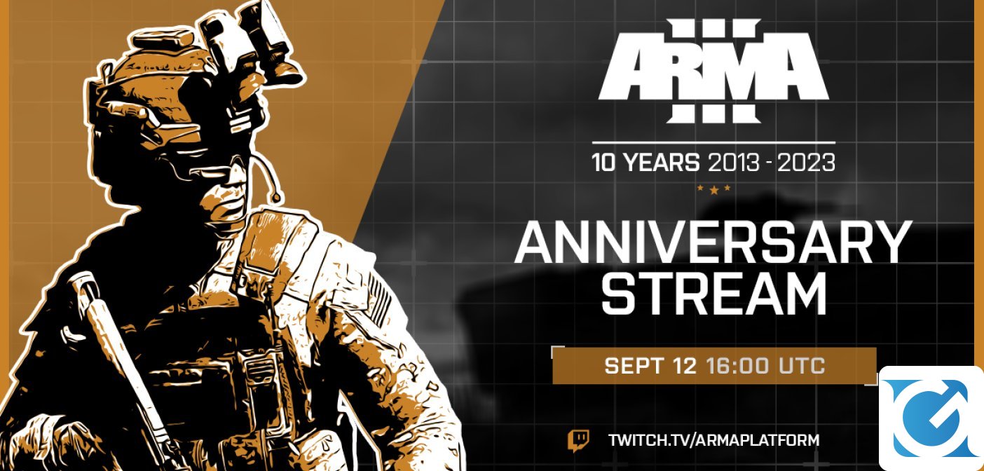 ArmA 3 celebra il suo 10° anniversario
