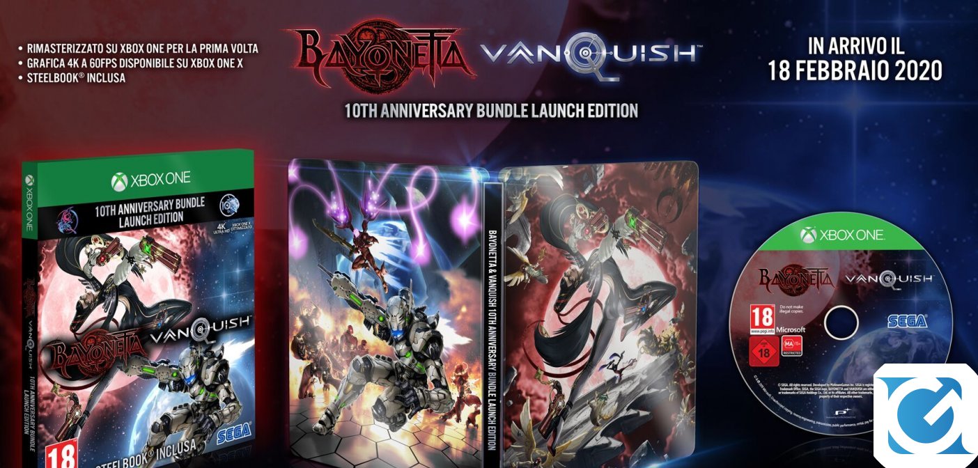 Bayonetta e Vanquish arrivano su PlayStation 4 e Xbox One il 18 Febbraio 2020