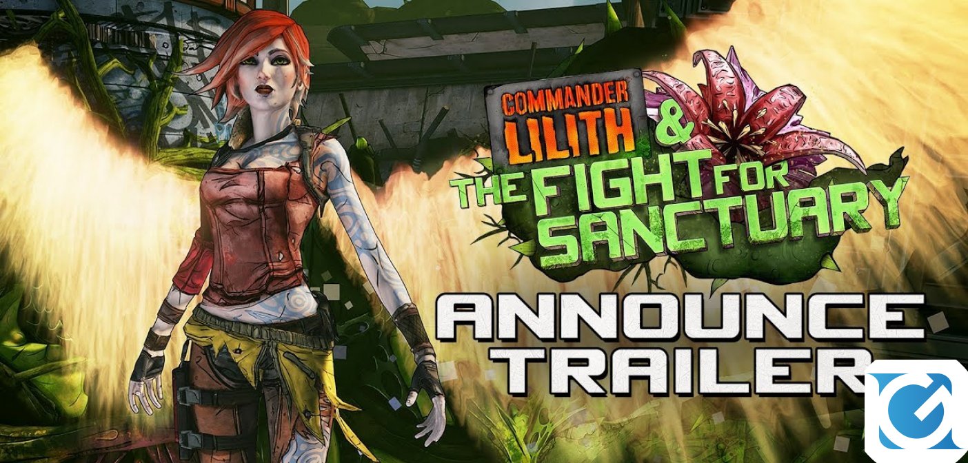 Commander Lilith & The Fight for Sanctuary è la nuova espansione di Borderlands 2