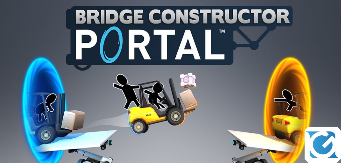 Bridge Constructor Portal guadagna il level editor su Steam
