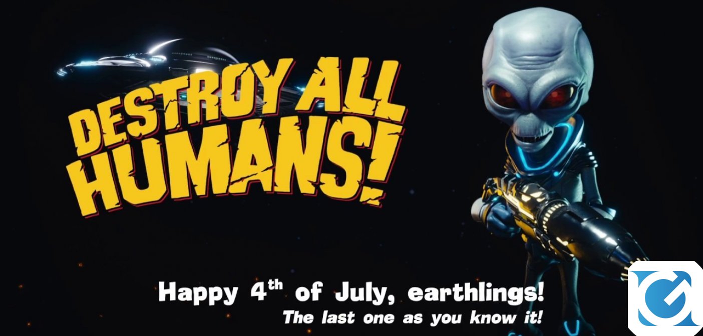 Buon 4 luglio dall'Impero Furon: guarda il nuovo trailer di Destroy All Humans!