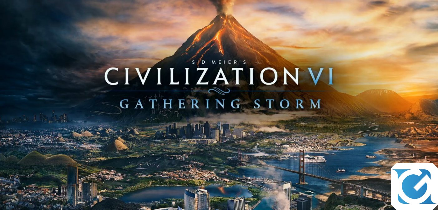 CIVILIZATION VI Gathering Storm è disponibile