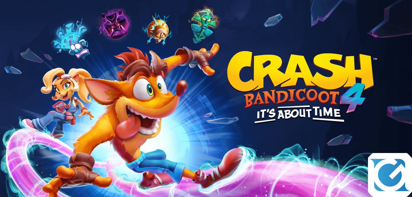 Crash Bandicoot 4: It's About Time è disponibile