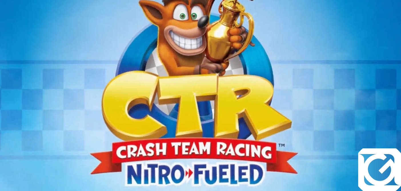 Crash torna in Crash Team Racing Nitro-Fueled