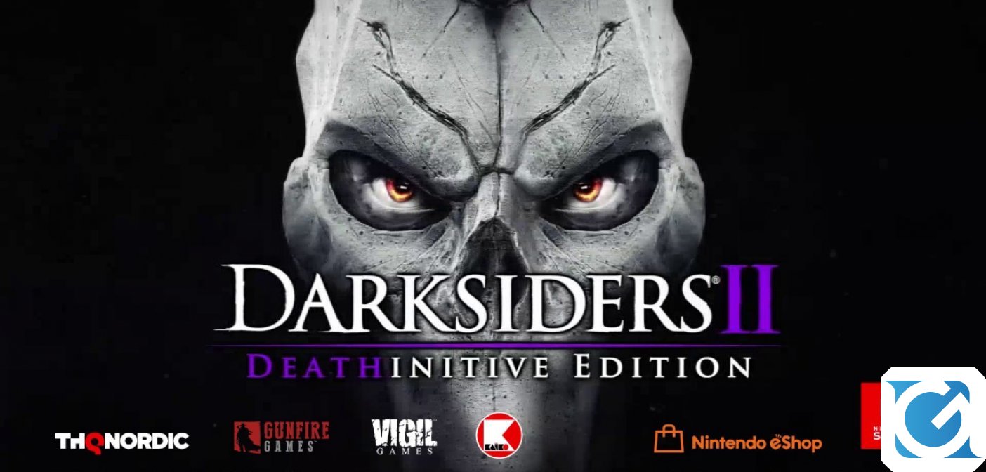 Darksiders II Deathinitive Edition arriva su Switch il 26 settembre