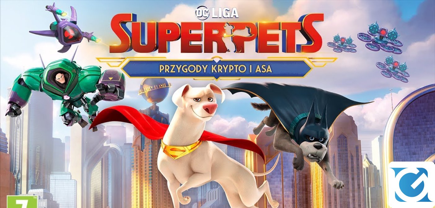 DC League of Super-Pets: Le avventure di Krypto e Asso è disponibile su PC e console