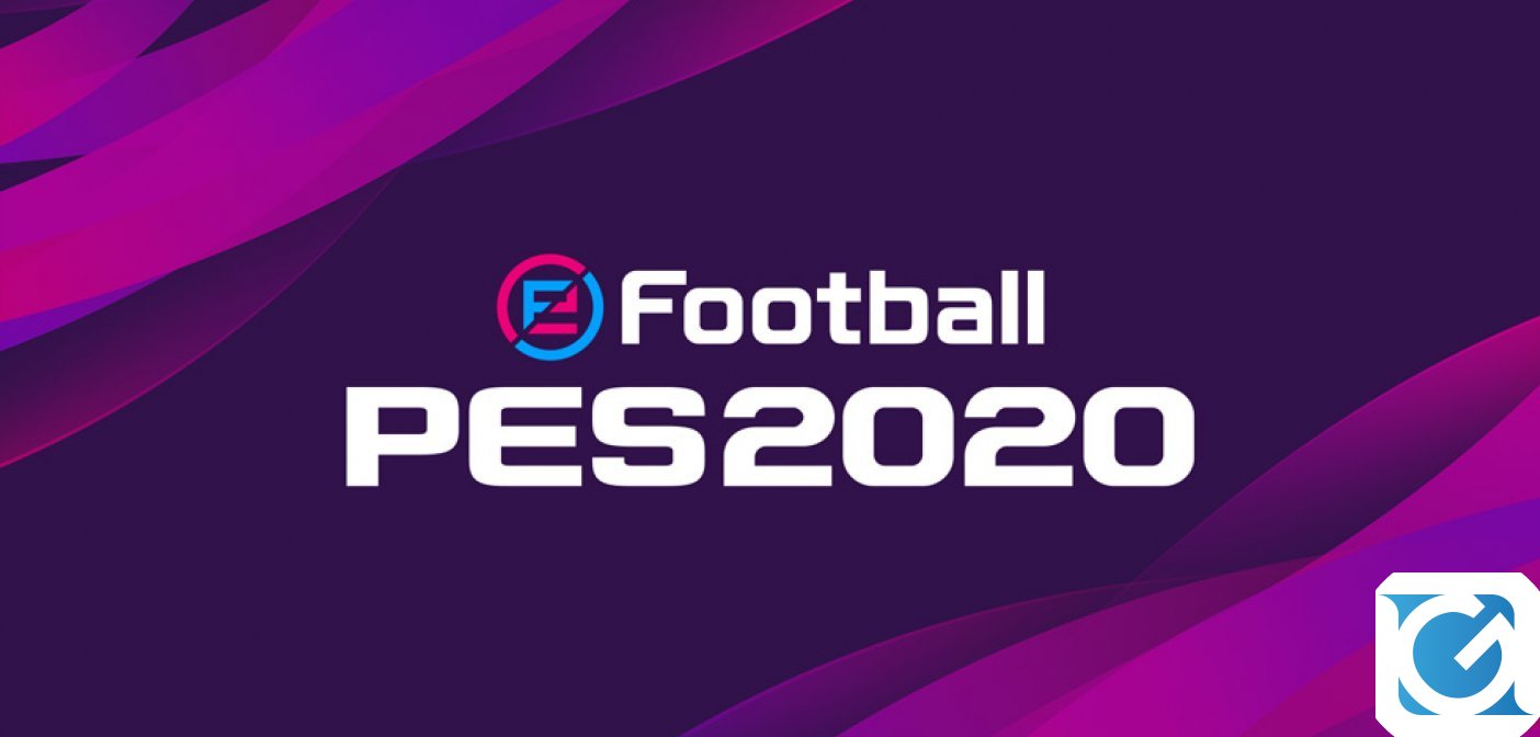 Disponibile la prima patch di aggiornamento di eFootball PES 2020
