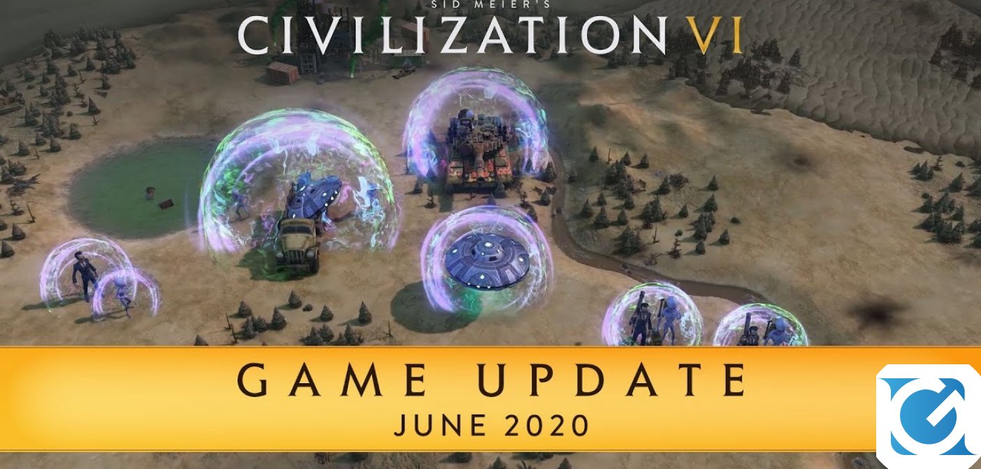 Disponibile un nuovo update per Civilization VI