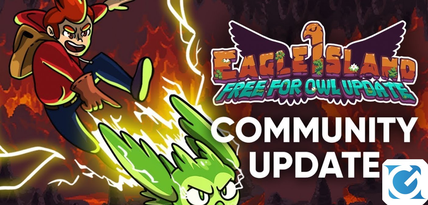 Eagle Island si aggiorna con un update gratuito ricco di contenuti: ecco il Free For Owl Update