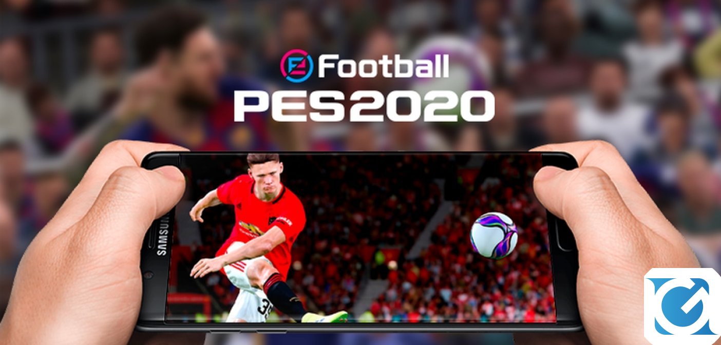 eFootball PES 2020 Mobile è finalmente disponibile