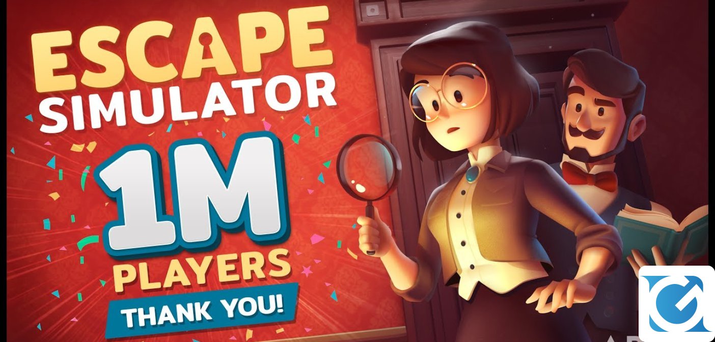 Escape Simulator ha venduto oltre un milione di copie!