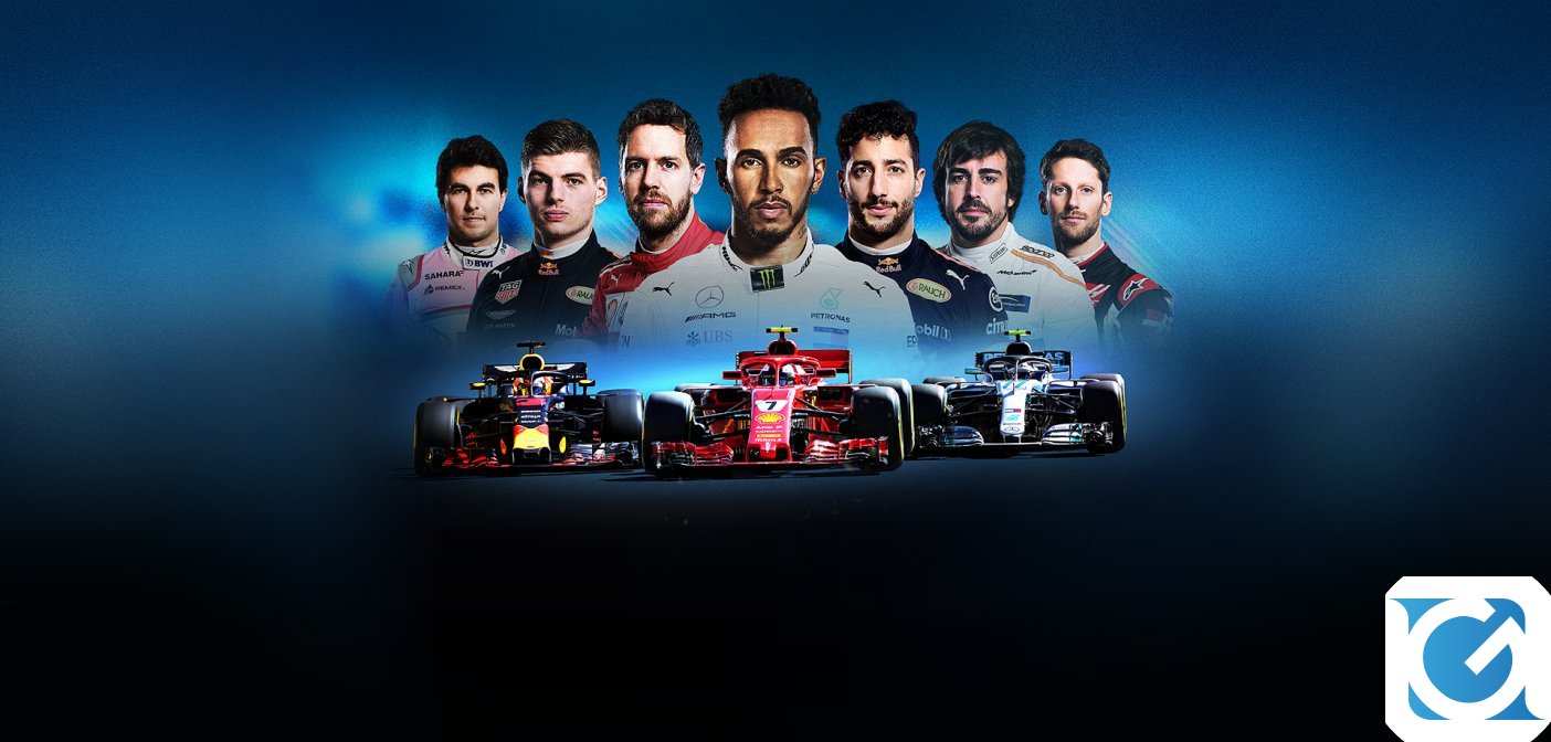 F1 2018 e' disponibile per XBOX One, Playstation 4 e PC