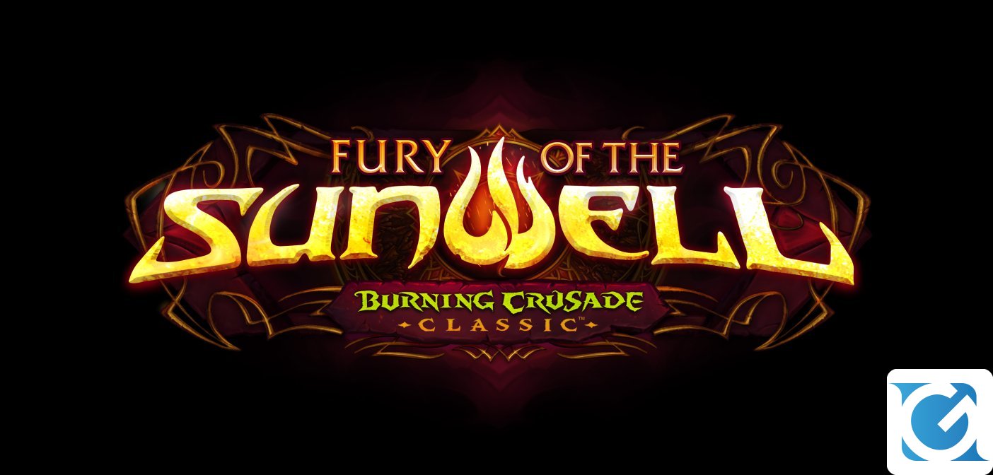 Fury of the Sunwell è disponibile per Word of Warcraft Classic
