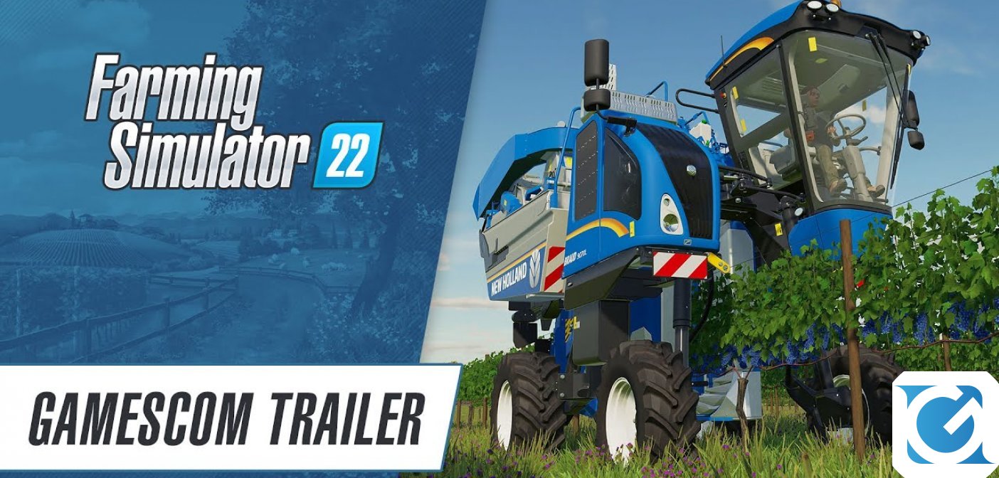 Giants Software rilascia il primo trailer di gameplay di Farming Simulator 22