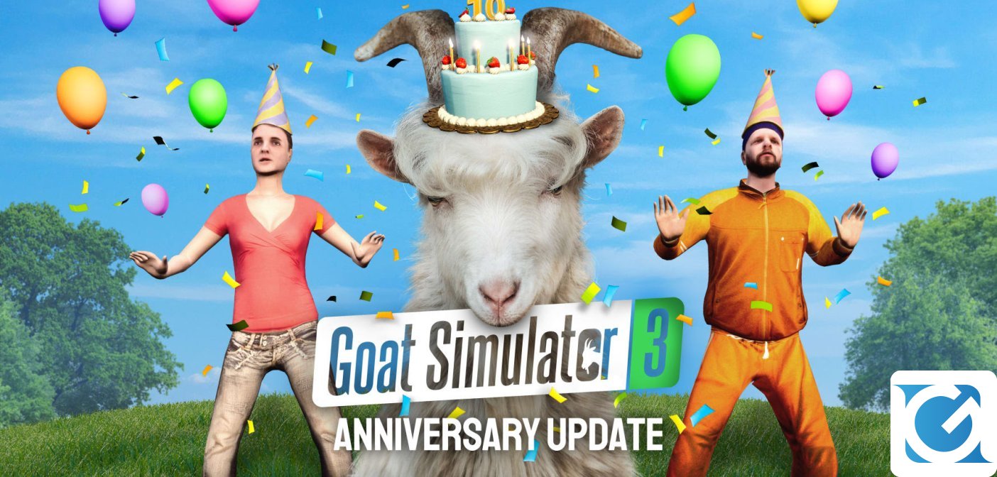 Goat Simulator compie dieci anni!
