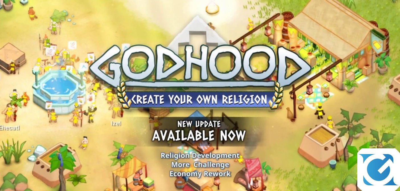 Godhood si aggiorna su Steam con Create Your Own Religion