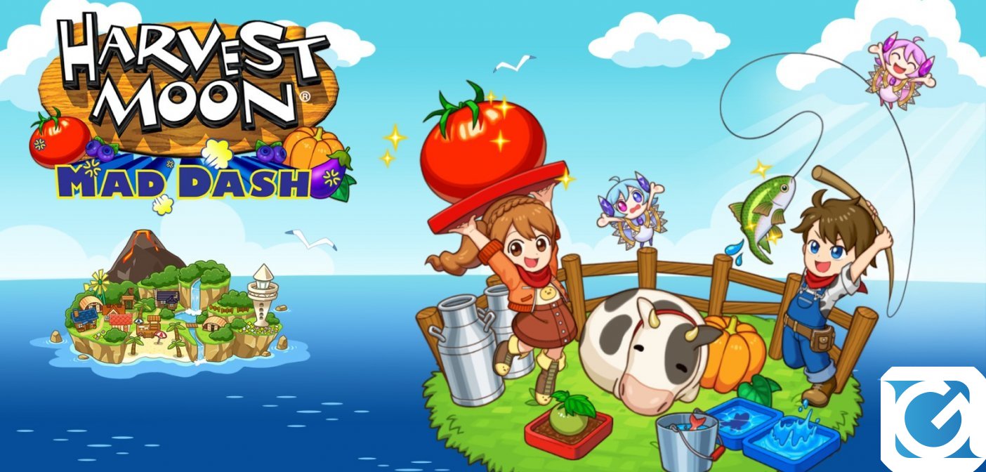 Harvest Moon: Mad Dash è disponibile in formato fisico su Switch