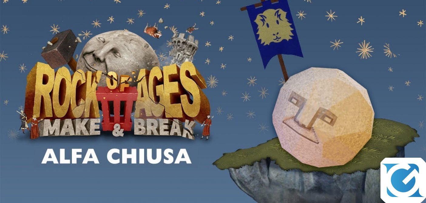 Il mese prossimo sarà disponibile l'Alfa chiusa di Rock of Ages 3: Make & Break
