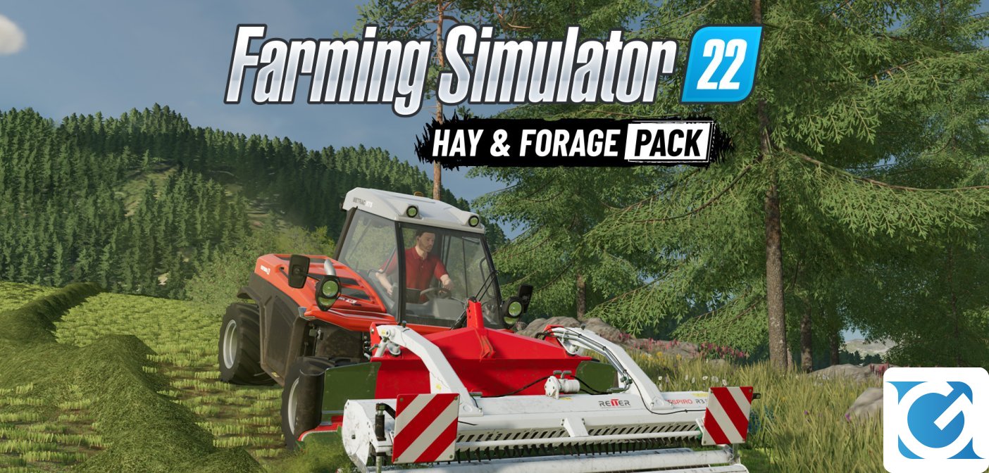 Il nuovo Hay & Forage Pack aggiunge nuovi brand e macchinari a Farming Simulator 22
