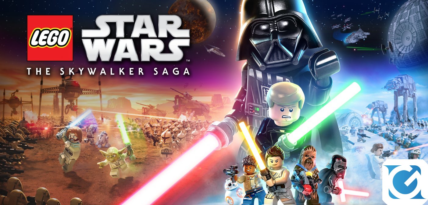 Il nuovo trailer di Lego Star Wars: The Skywalker Saga svela una galassia di avventure