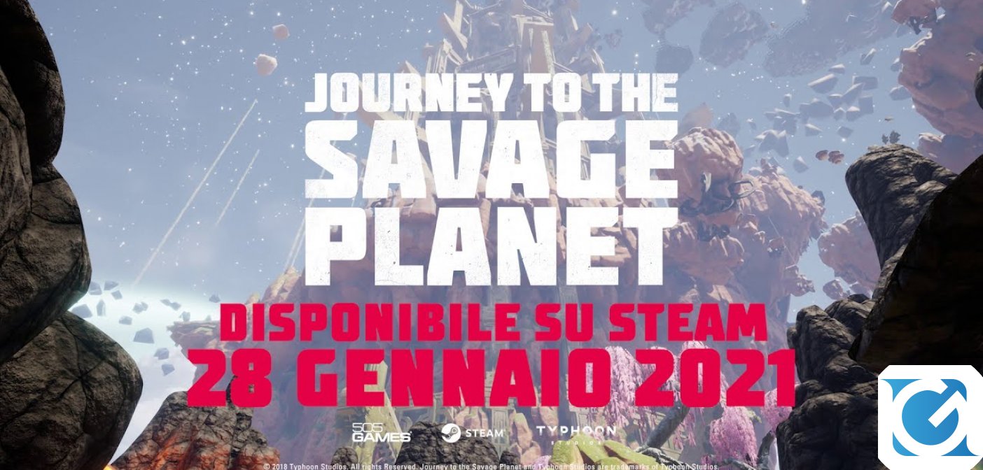 Journey To The Savage Planet è da oggi disponibile su Steam con uno sconto del 40% fino al 15 febbraio