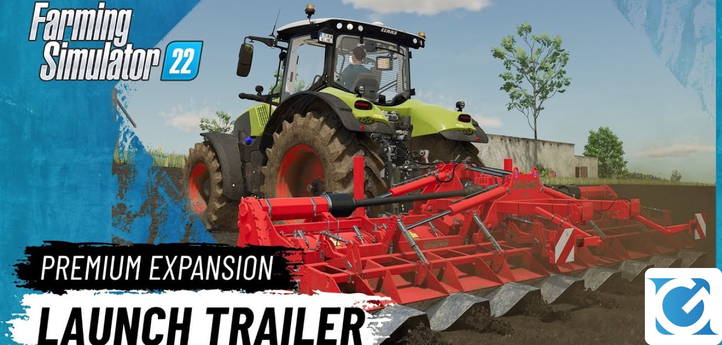 L'edizione Premium e la nuova espansione di Farming Simulator 22 sono disponibili