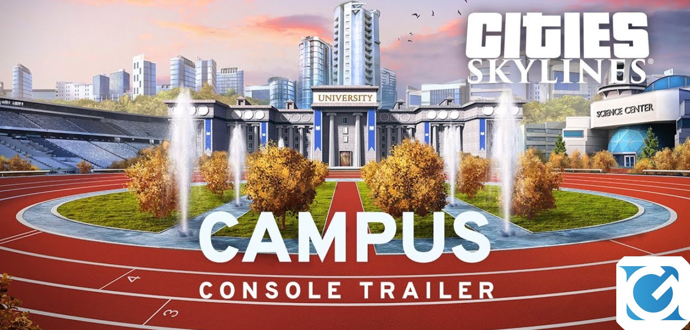 L'espansione Campus è disponibile per Cities: Skylines