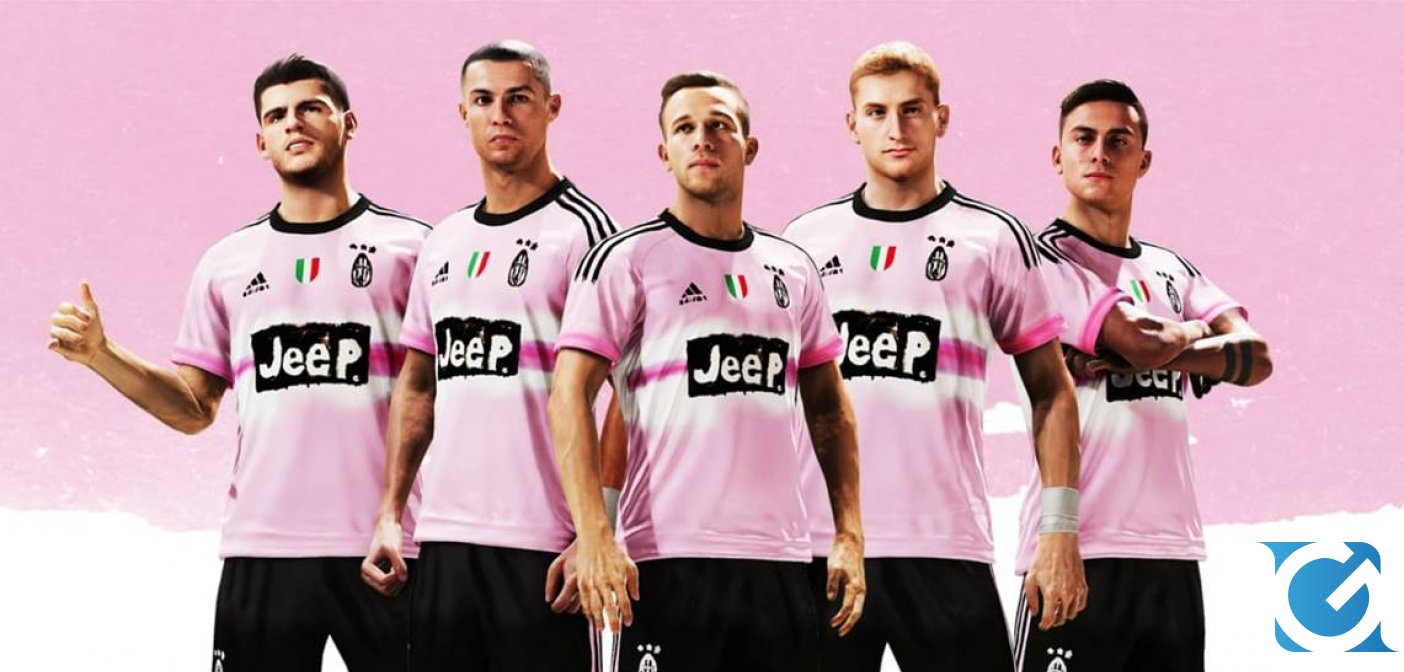La nuova maglia della Juventus è arrivata su eFootball PES 2021 Season Update