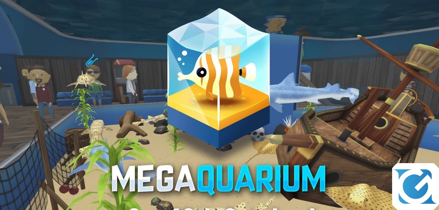 Megaquarium è disponibile per XBOX One, Nintendo Switch e Playstation 4