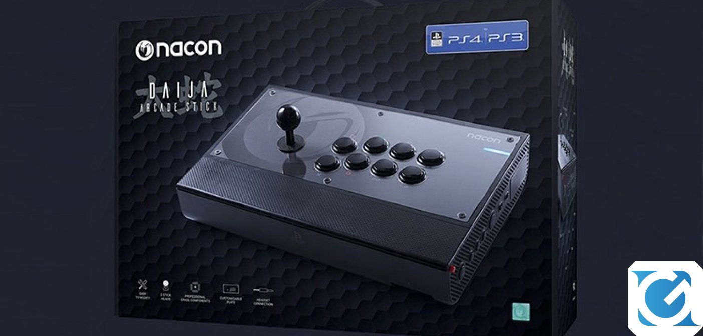 Il Daija Arcade Stick di NACON è disponibile per PS4