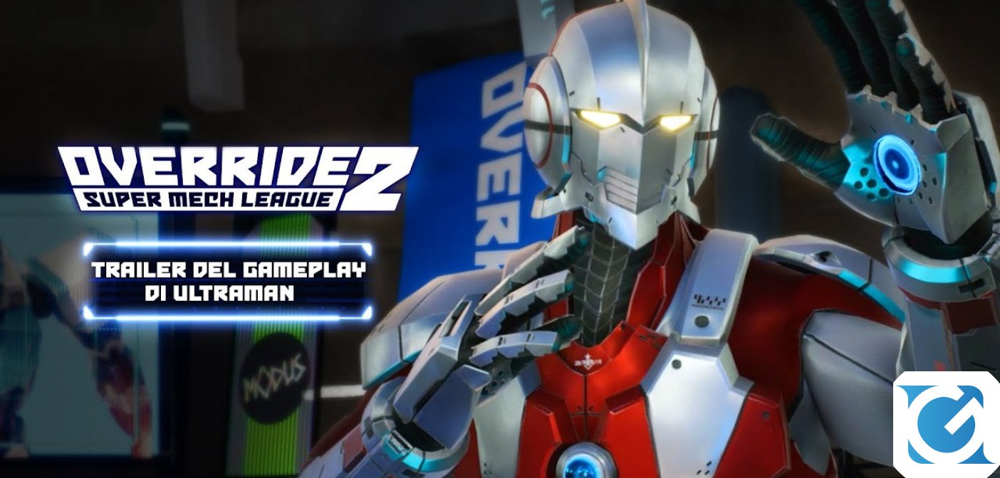 Override 2: Super Mech League rivela il primo trailer del gameplay con il crossover di Ultraman