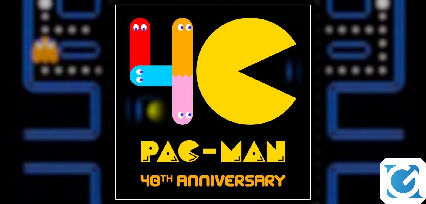 PAC-MAN, la celebre super star dei videogiochi, festeggia il suo 40° compleanno