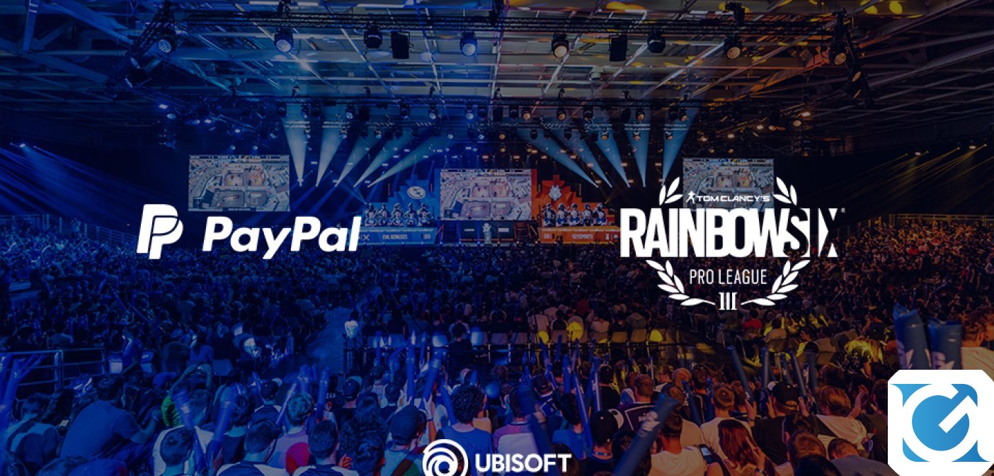 Ubisoft e PayPal insieme per Tom Clancy's Rainbow Six Pro League e i Majors