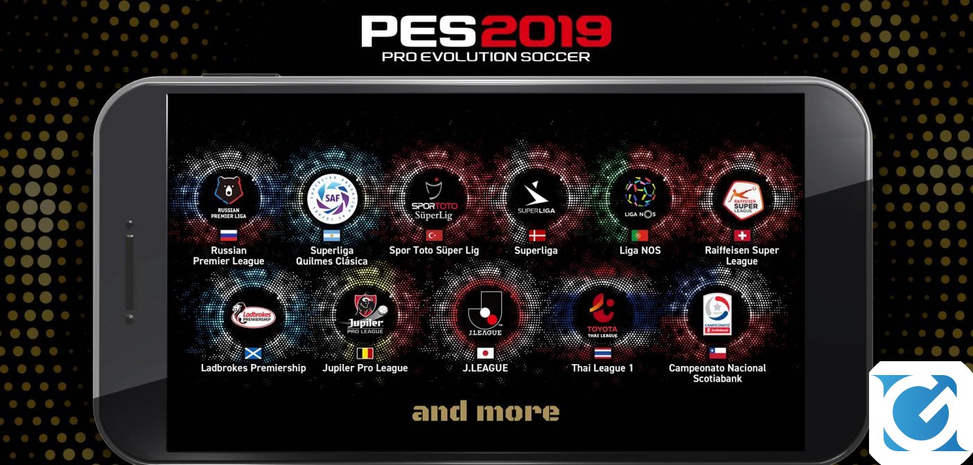 PES 2019 mobile arrivera' a dicembre e verra' realizzato con l'Unreal Engine 4