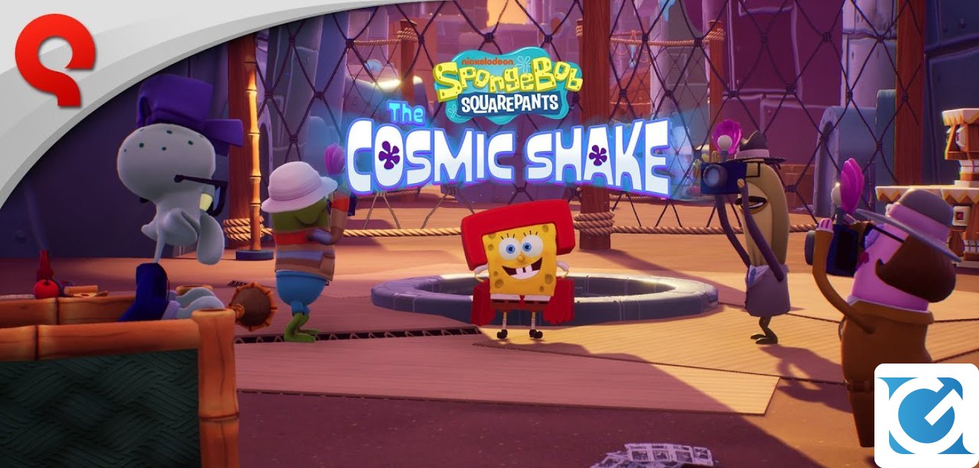 Pubblicato un nuovo gameplay trailer di SpongeBob SquarePants: The Cosmic Shake