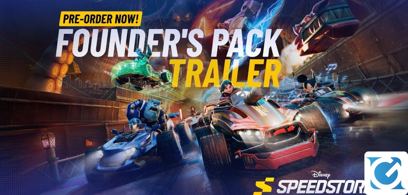 Pubblicato un nuovo trailer dedicato al Founder's Pack di Disney Speedstorm