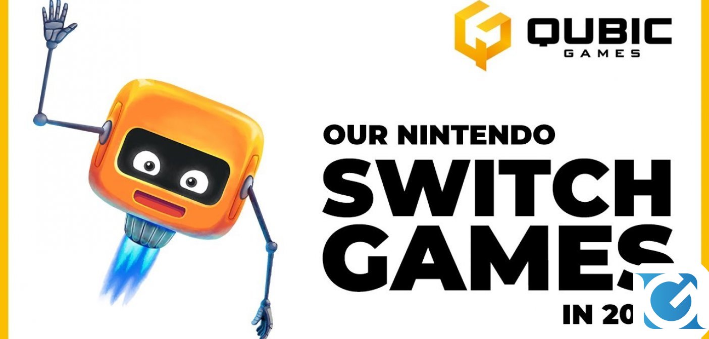 QubicGames svela 5 nuovi titoli in arrivo su Switch!