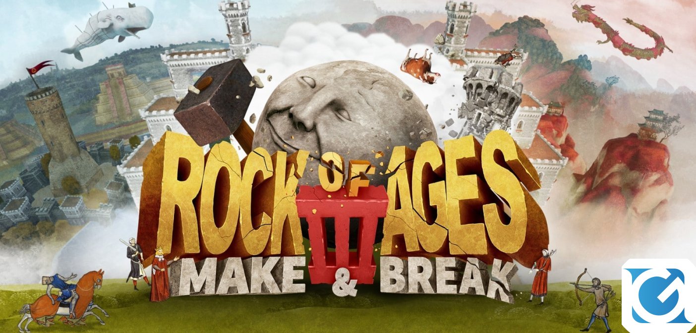 Recensione Rock Of Ages 3: Make & Break per Nintendo Switch - Rotolando verso sud