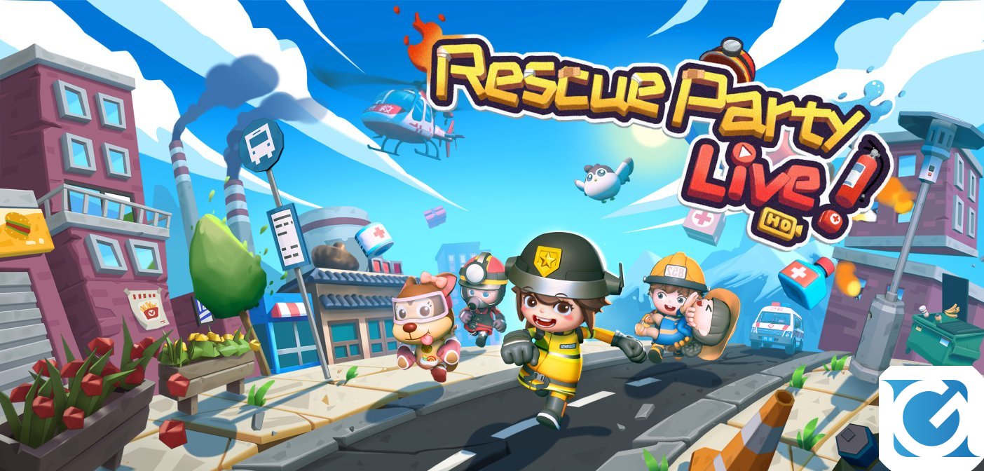 Rescue Party: Live! è disponibile da oggi su PC