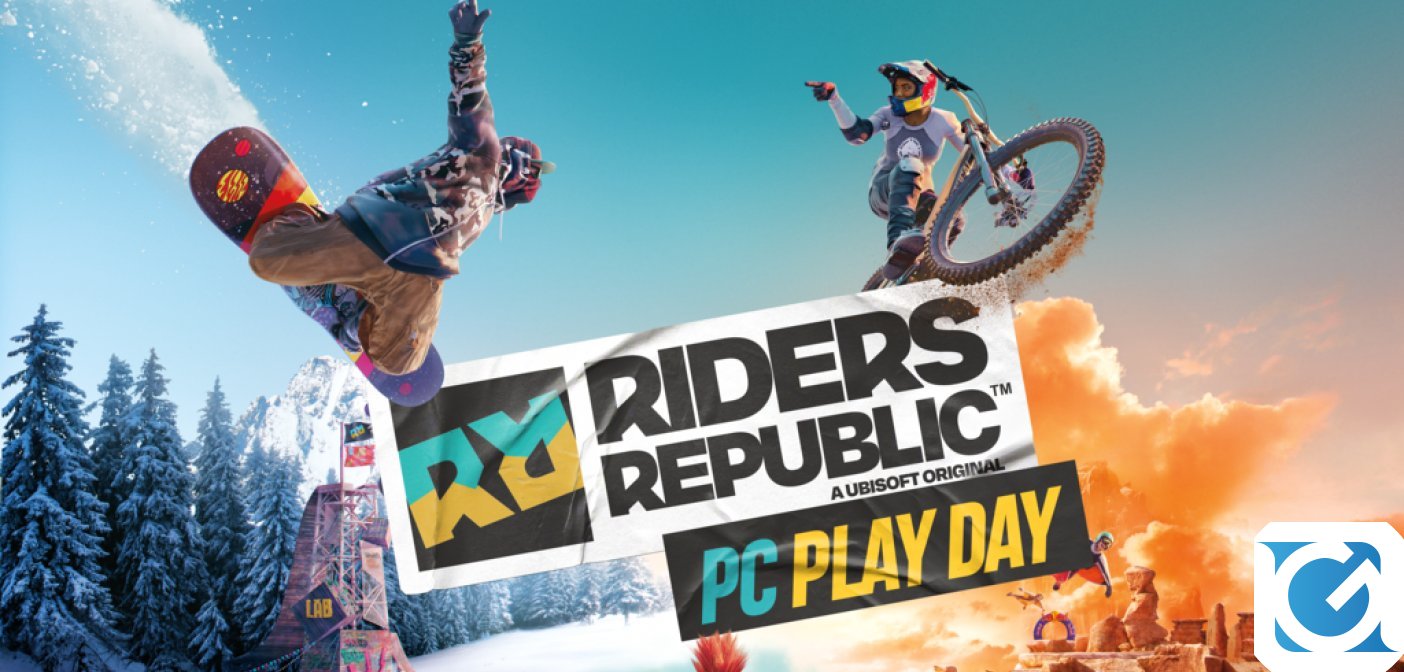 Riders Republic sarà disponibile dal 12 ottobre in esclusiva per Ubisoft Connect PC durante il PC Play Day
