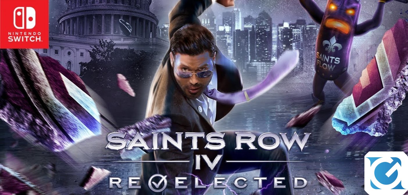 Saints Row IV Re-Elected è disponibile su Nintendo Switch