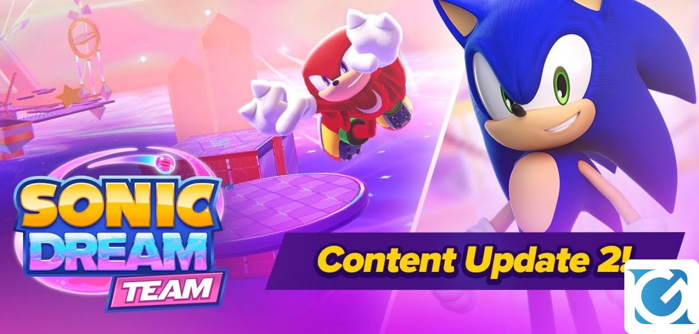SEGA rilascia il secondo aggiornamento per Sonic Dream Team