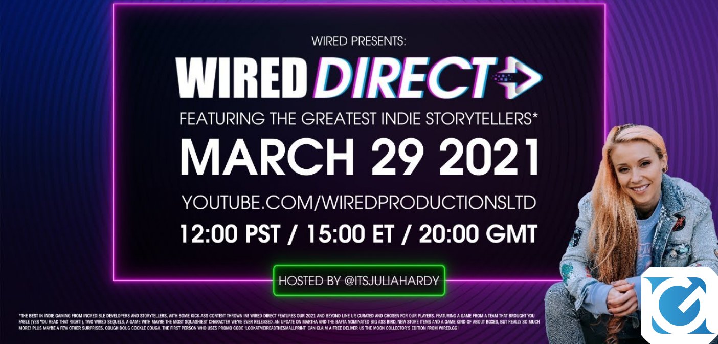 Siete pronti per il Wired Direct di stasera?